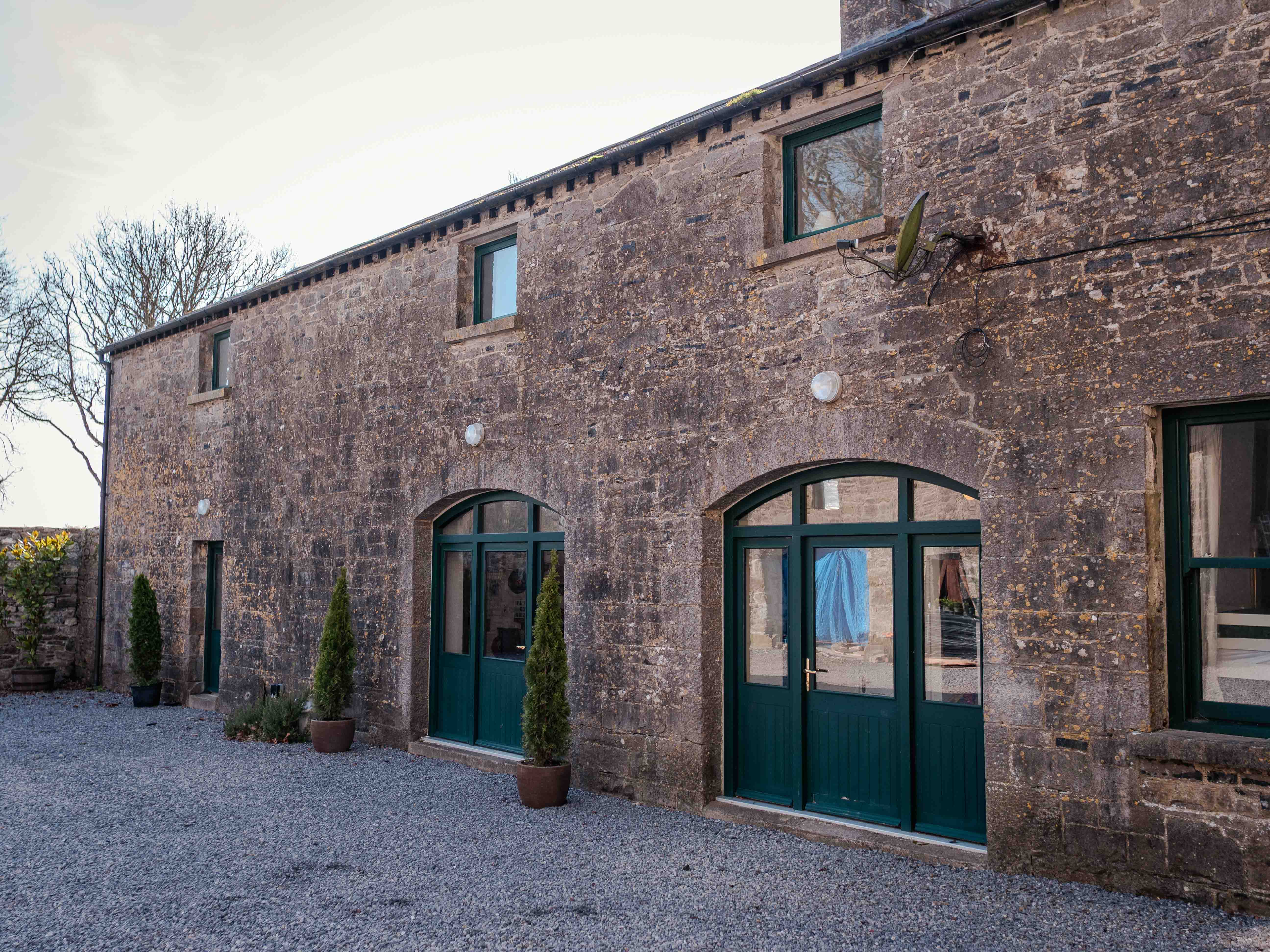 Coach house exterior