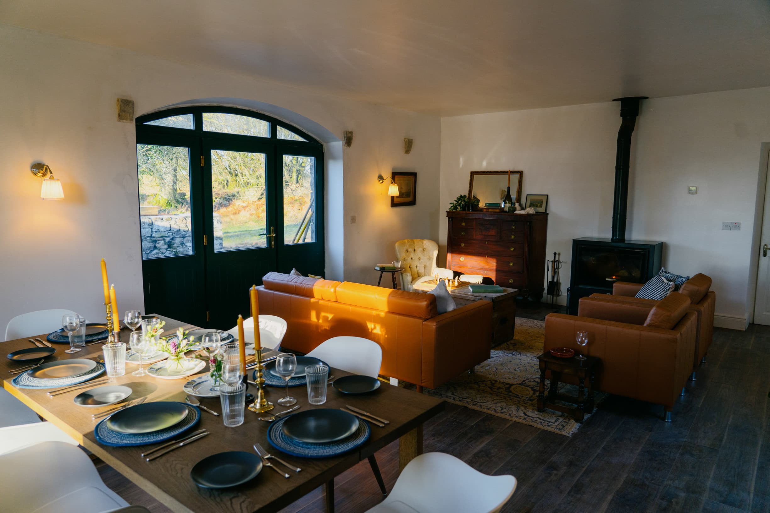 Coach house living area