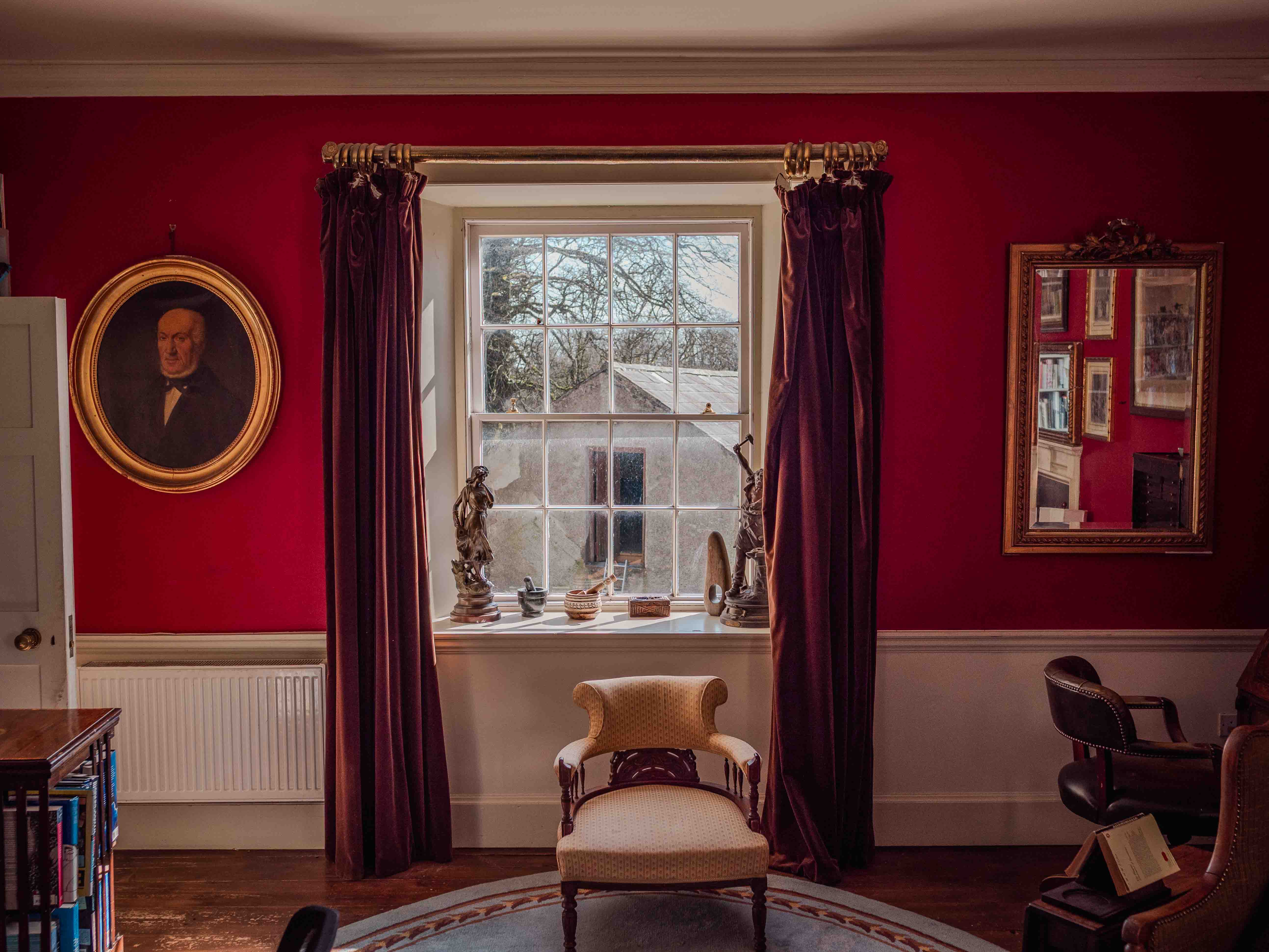 The library at Ballinderry Park