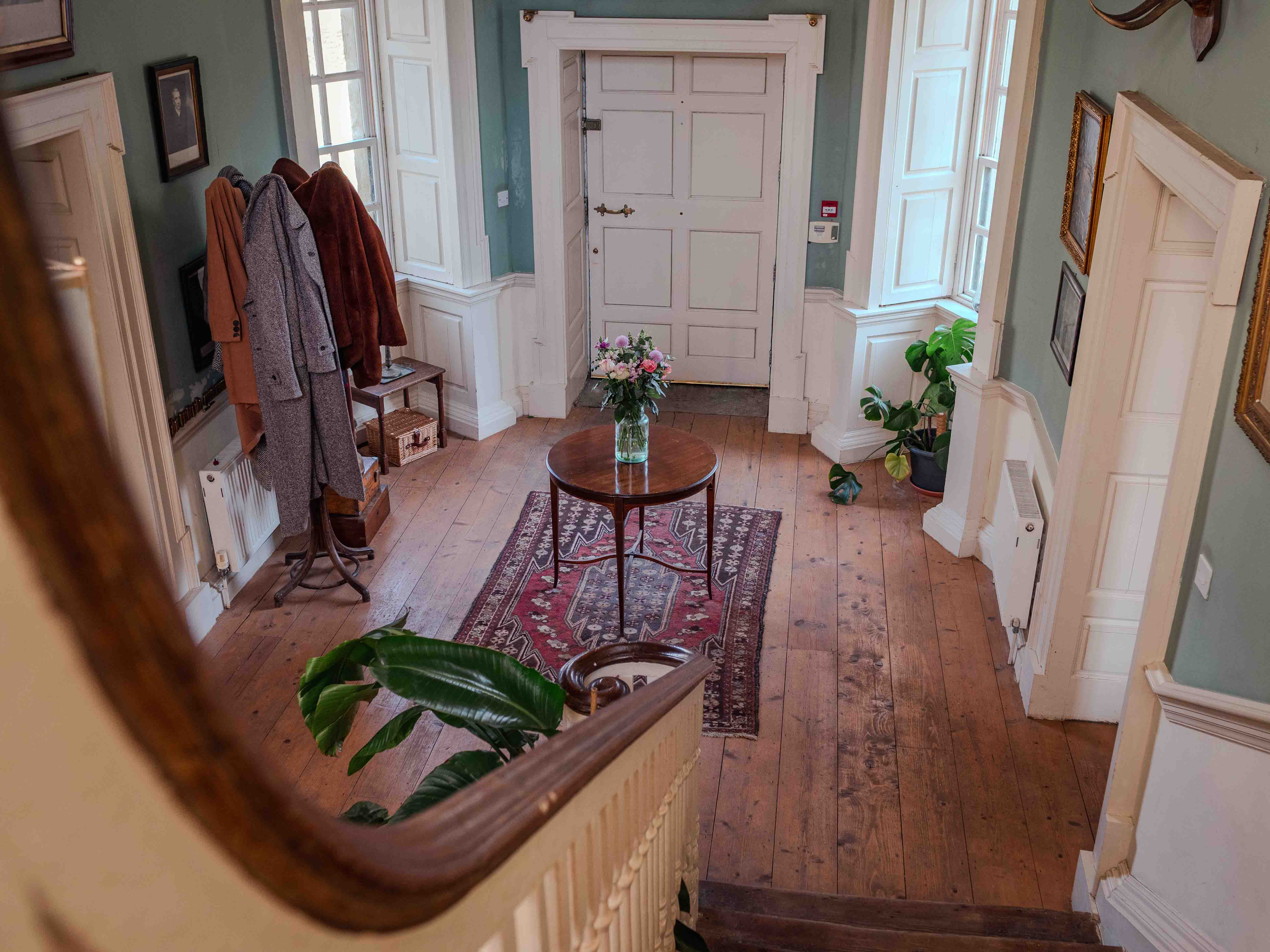 Manor house hallway